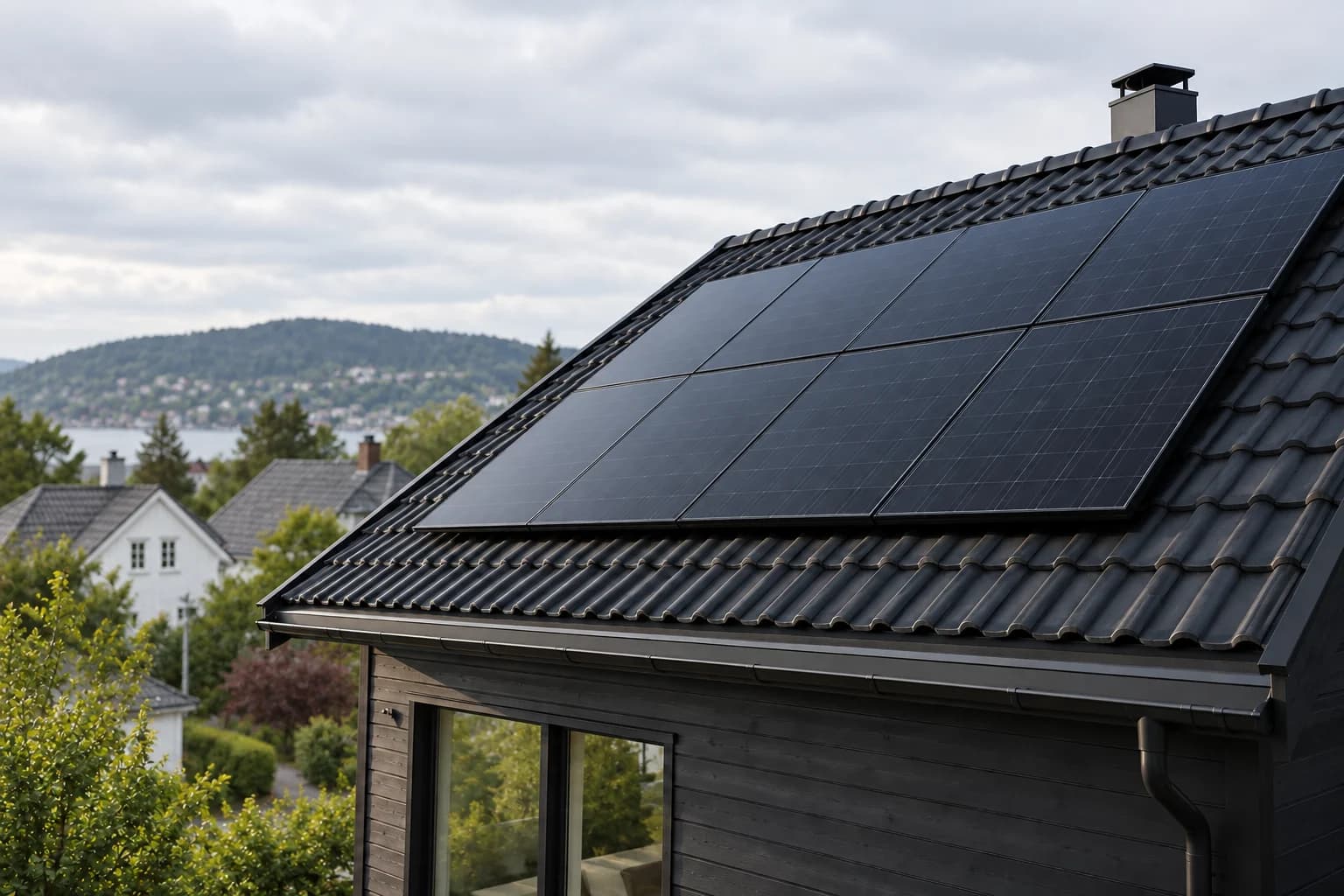 Tak til solceller i Bergen