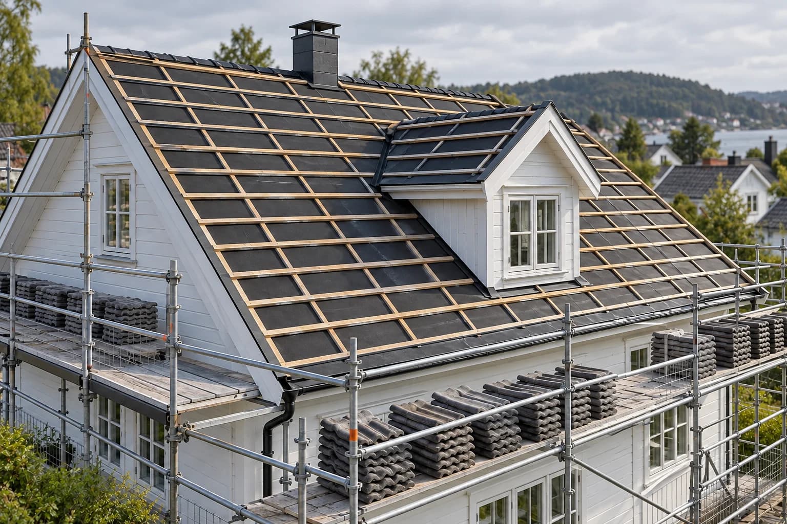 Takomlegging i Bergen